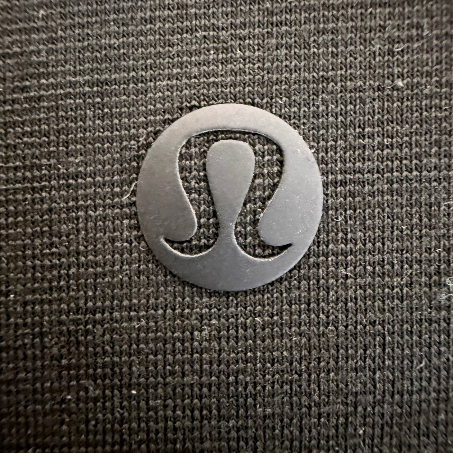 Lululemon Polo Shirt Mens L Black Athletic Performance Short Sleeve Golf Casual