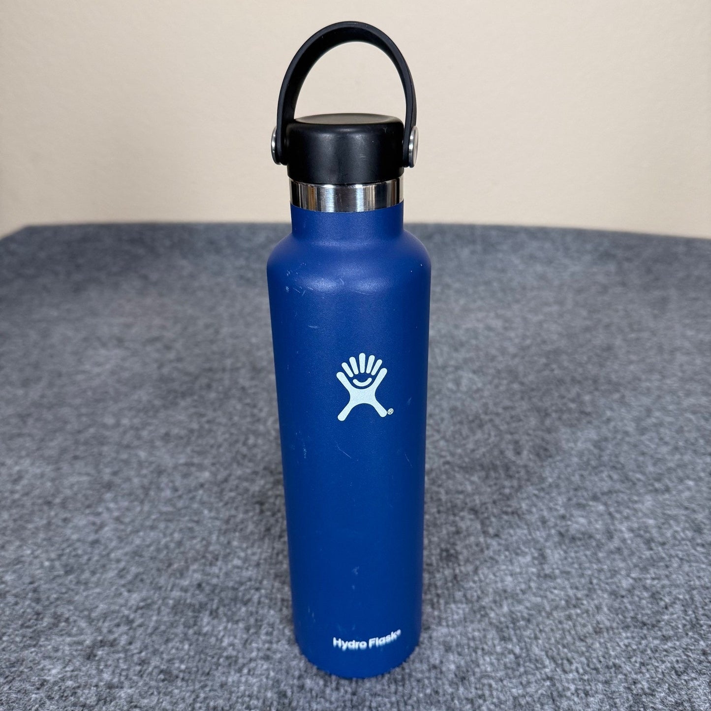 Hydro Flask Water Bottle 24oz Insulated Stainless Steel Blue Cold Hot Travel