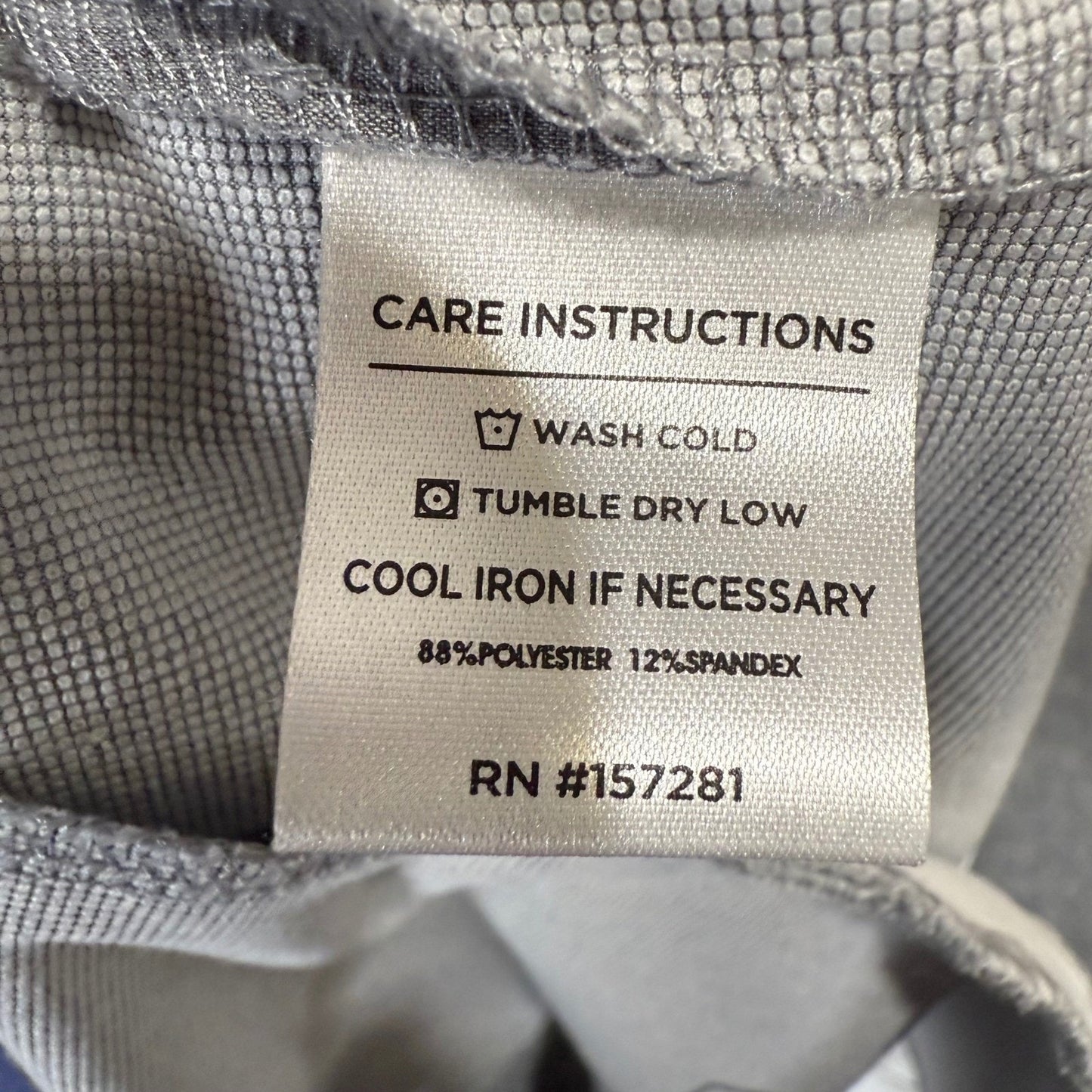 Mizzen+Main Helmsman Pants Mens 38x32 Gray Slim Fit Stretch Golf Performance