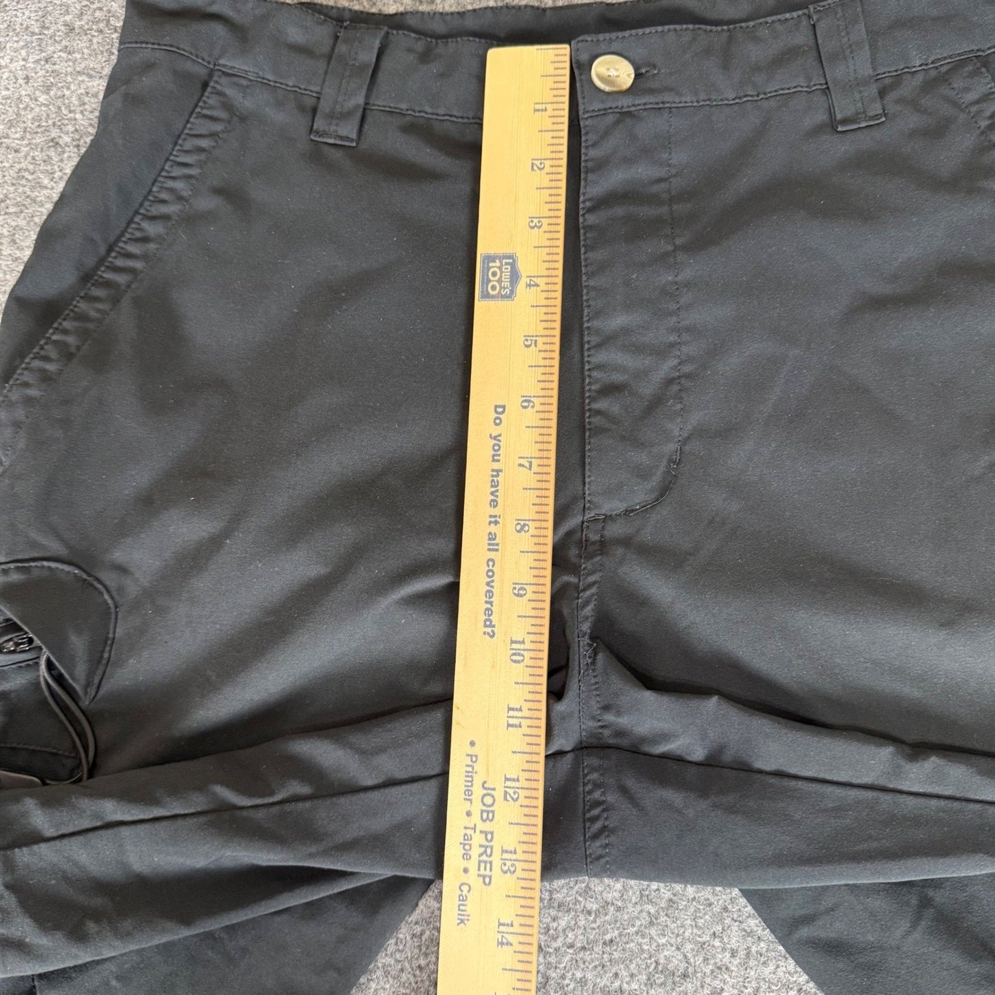 Columbia PFG Mens Black Omni Shield Fishing Shorts 34 Outdoor Stretch Cargo