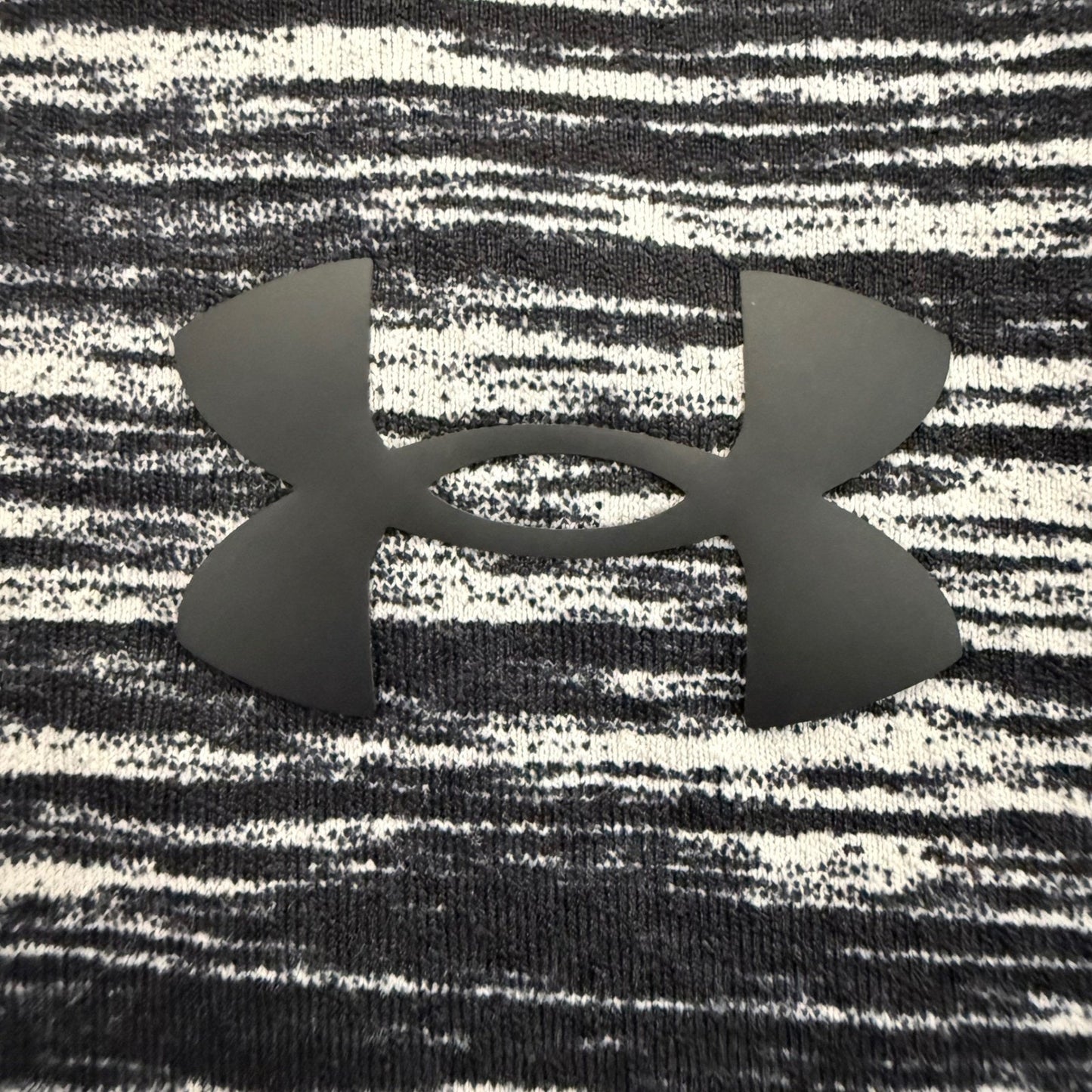 Under Armour Iso Chill Polo Shirt Mens Large Black Loose Fit Short Sleeve Golf