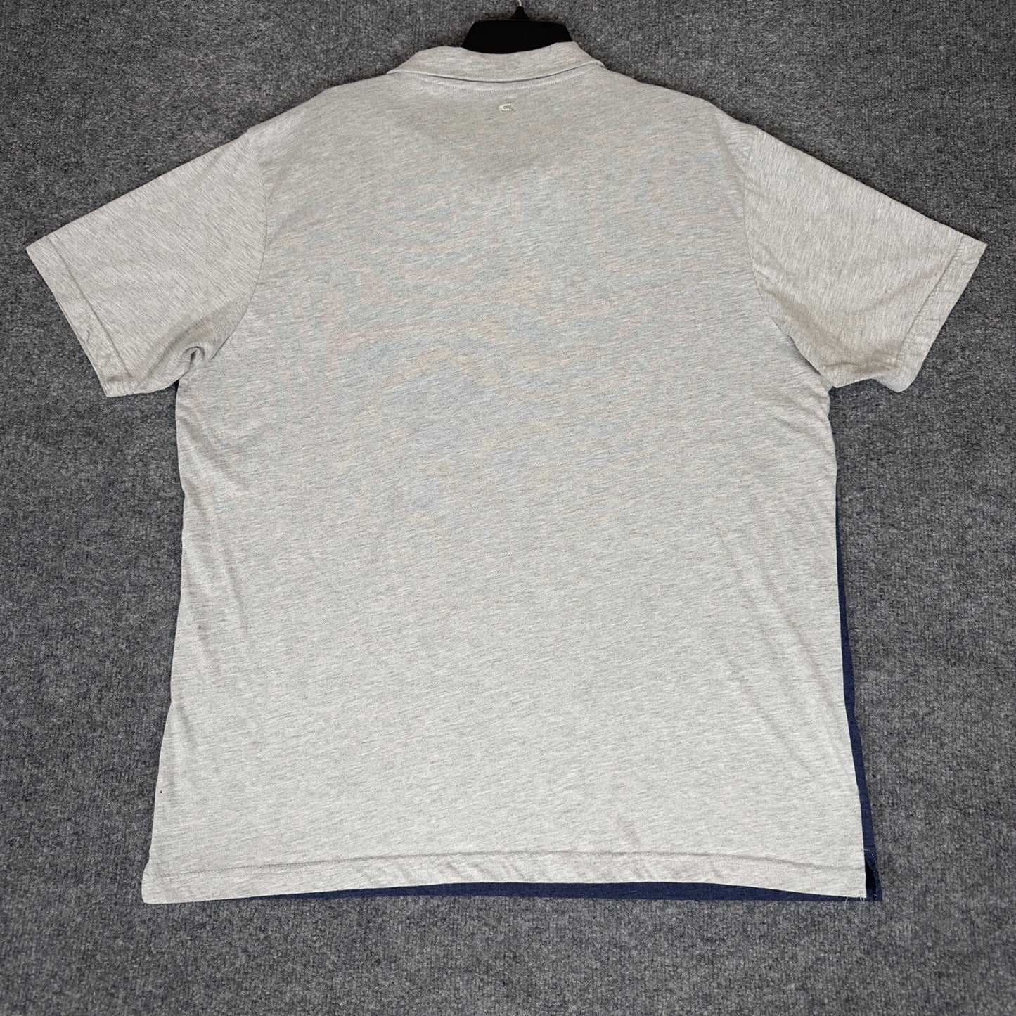 Georgetown Hoyas Polo Shirt Mens 2XL Blue Grey Short Sleeve College XXL Adult