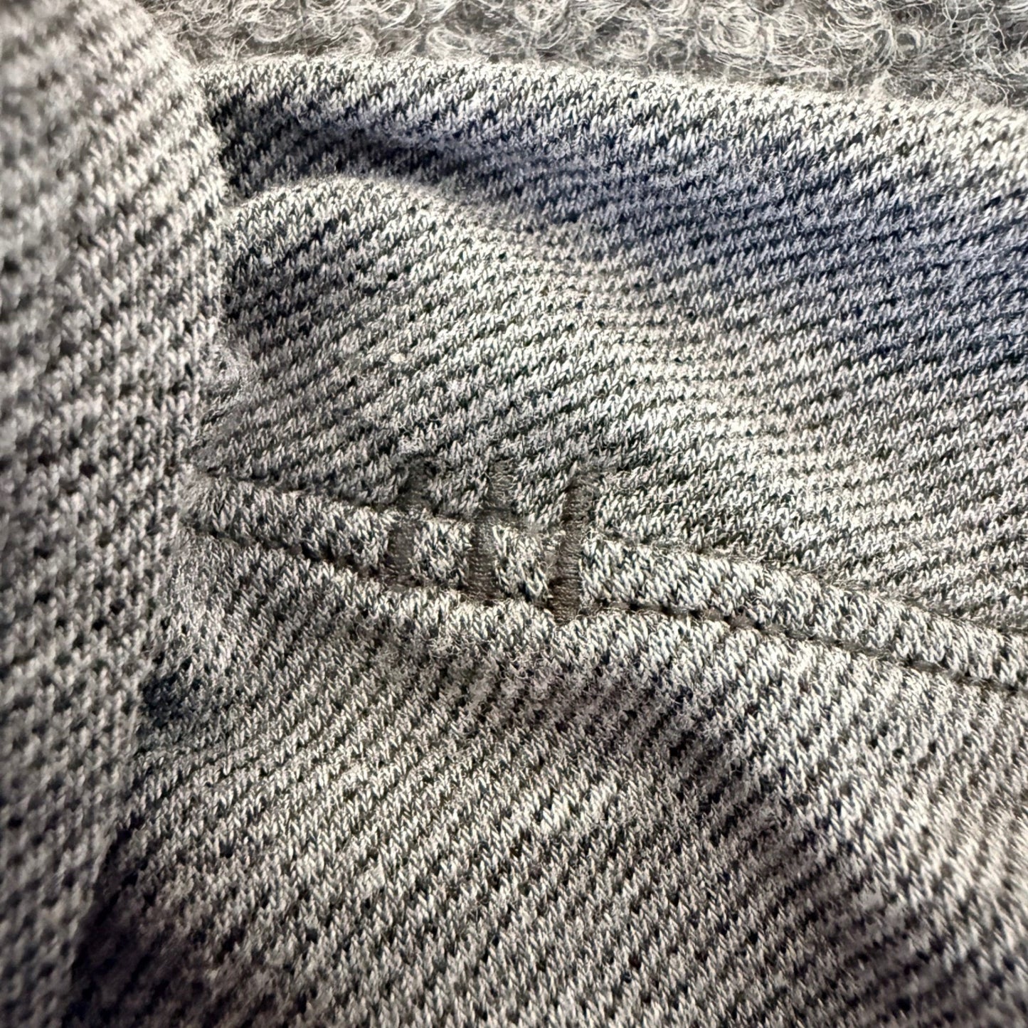 Lululemon Polo Shirt Mens Small Gray Short Sleeve Athletic Casual Performance