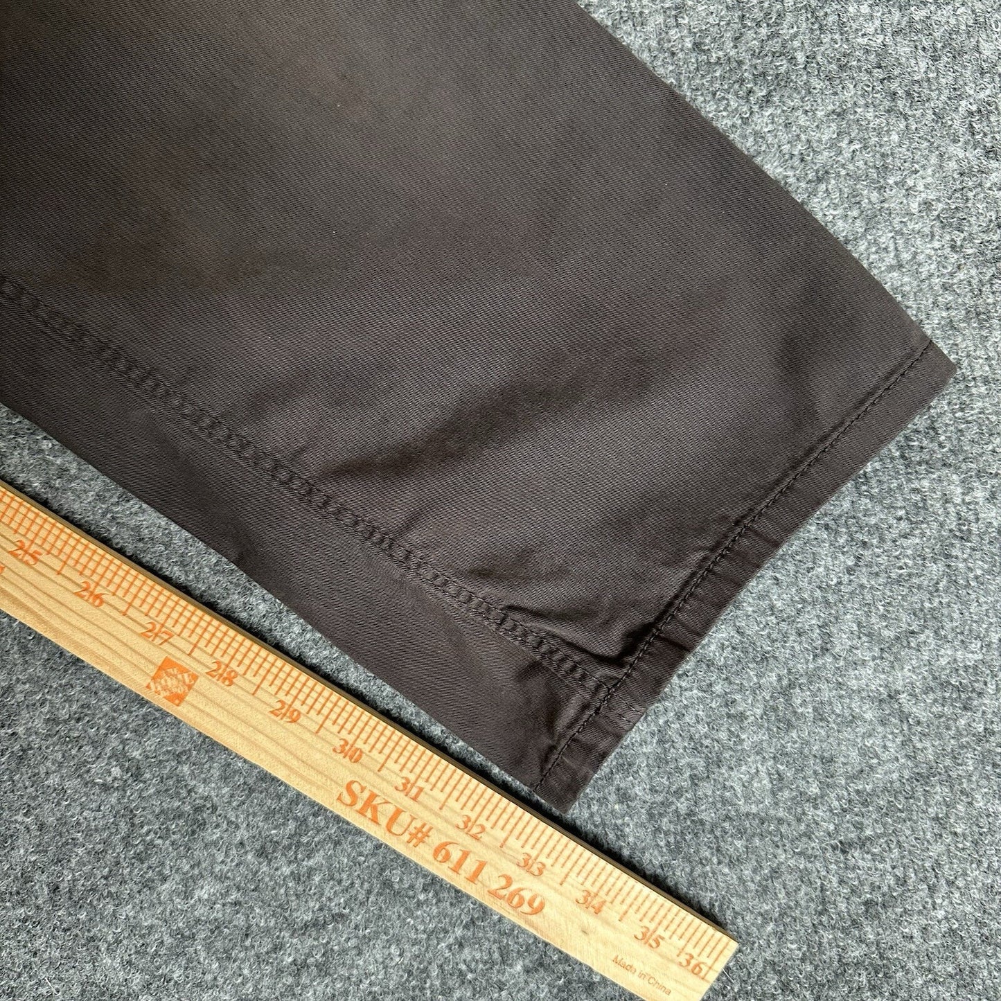 Linksoul Pants Mens 38 (40x33) Brown Golf Performance Stretch Mid Rise Adult