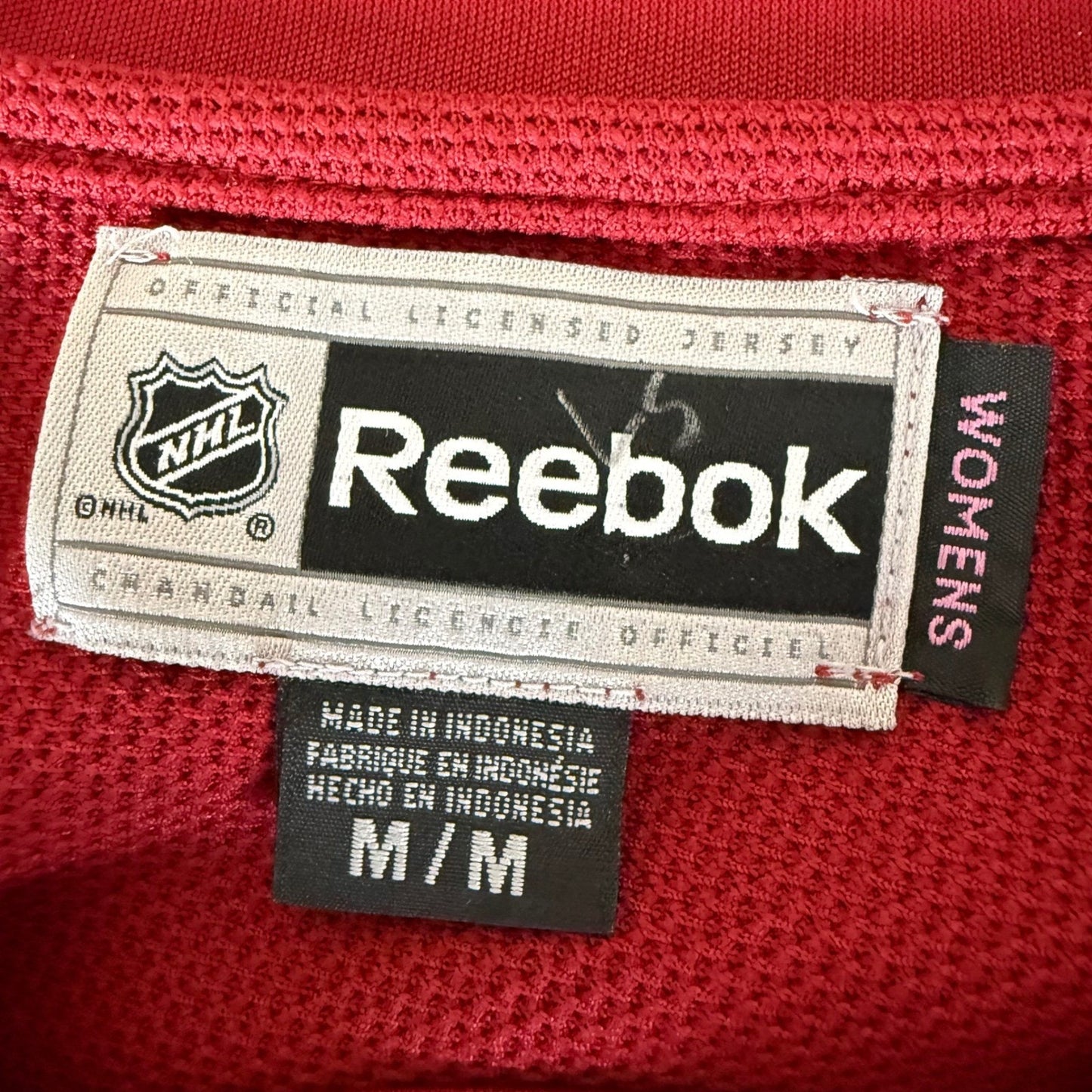 Reebok Arizona Coyotes Jersey Womens Medium Red Lace Up Hockey Fan Apparel NHL