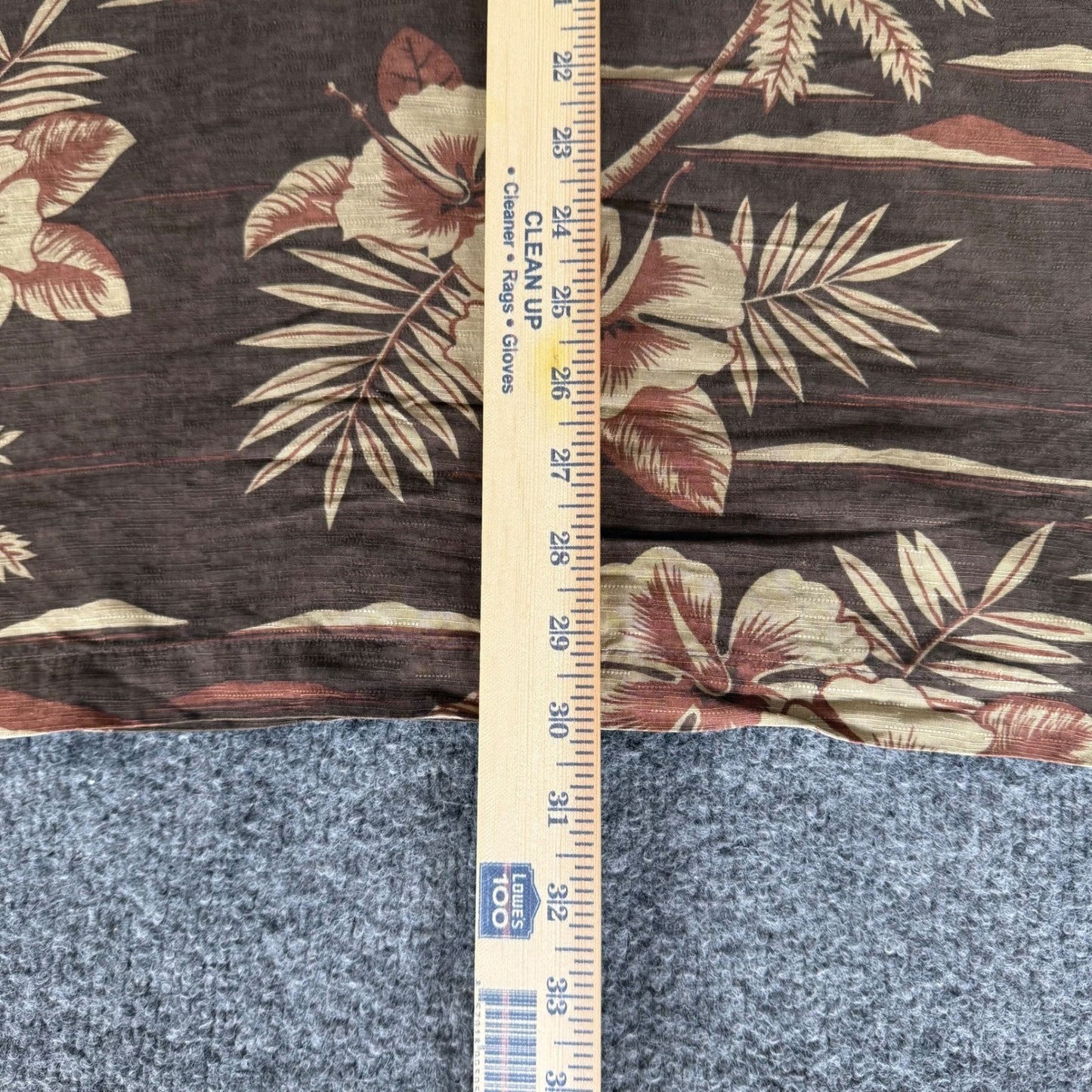Tommy Bahama Hawaiian Shirt Men XL Brown 100% Silk Palm Tree Floral Aloha Resort