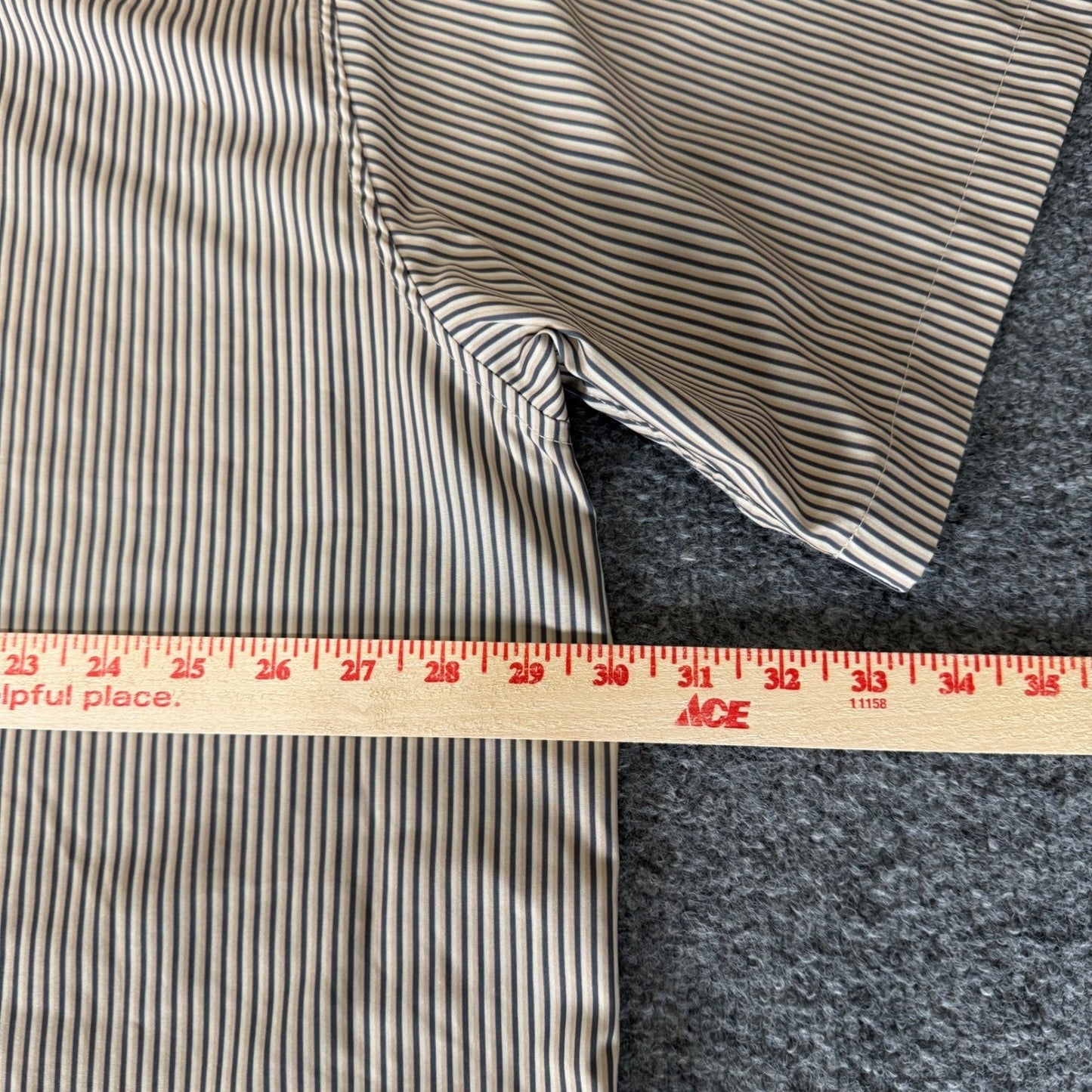 DIXXON Flannel Co The Benny Triple Stripe Shirt Mens 4XL Short Sleeve Button Up