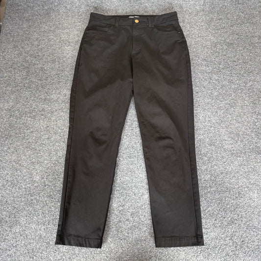 VRST Mens Slim Fit 5-Pocket Commuter Pants Black 30x28 Performance Stretch Golf