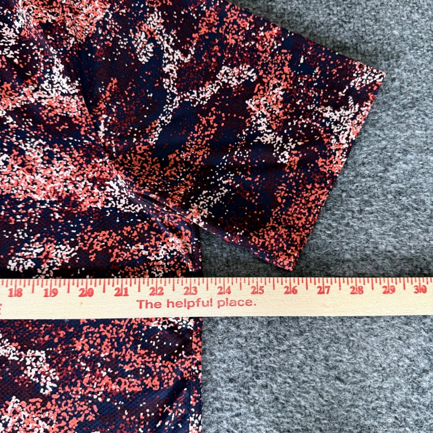 Under Armour Mens Iso-Chill Polo Shirt Large Abstract Camo Golf Performance