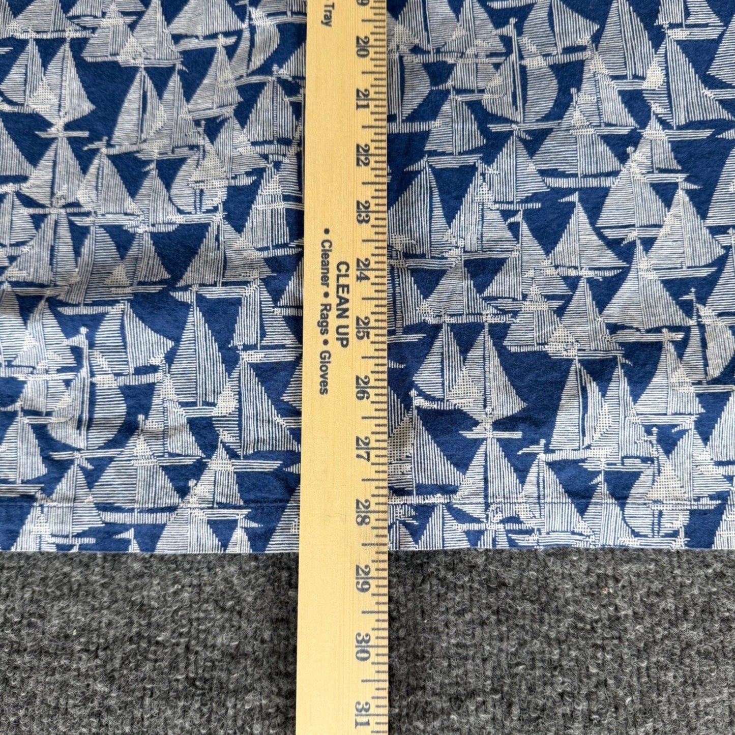 Tori Richard Sailboat Shirt Mens XL Blue Short Sleeve Button Up Hawaiian Casual
