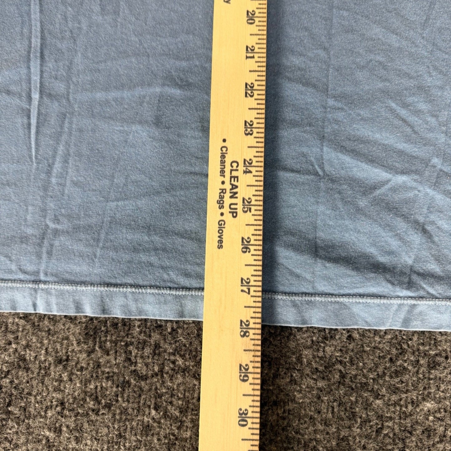 J.Crew Oarsman Mens Broken In Classic T-Shirt Large Blue Soft Cotton Casual Tee