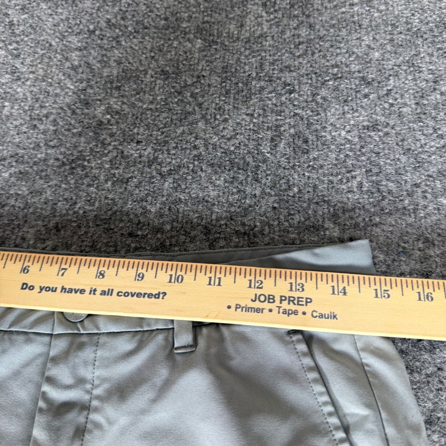 Primo Golf Jogger Pants Mens 30x26 Gray Tapered Zipper Cuff Performance Stretch