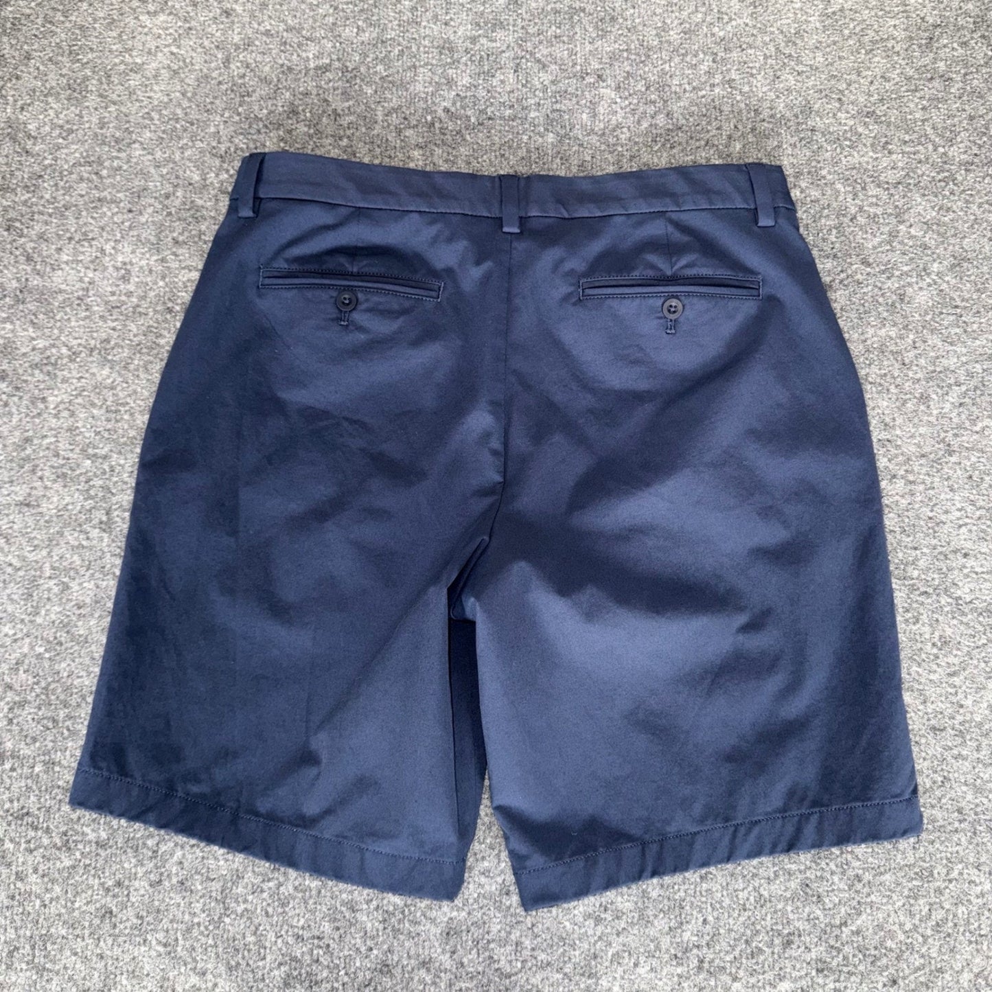 Vineyard Vines Mens OTG On-The-Go Shorts Navy Blue Size 32 Performance Chino