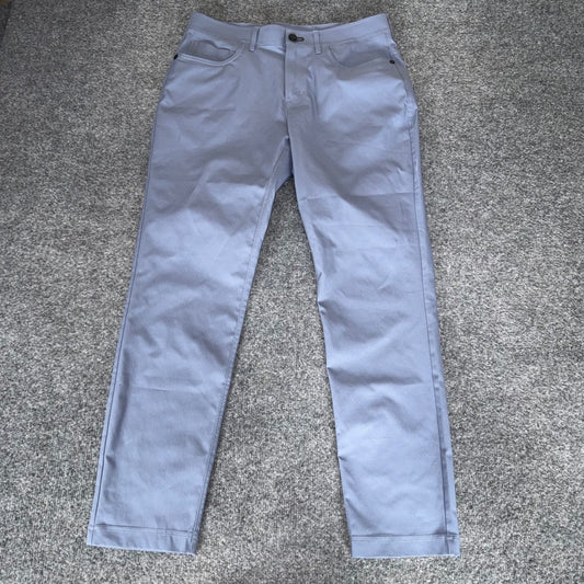 Public Rec All Day Every Day 5-Pocket Pants Mens 30x28 Blue Stretch Chino Golf