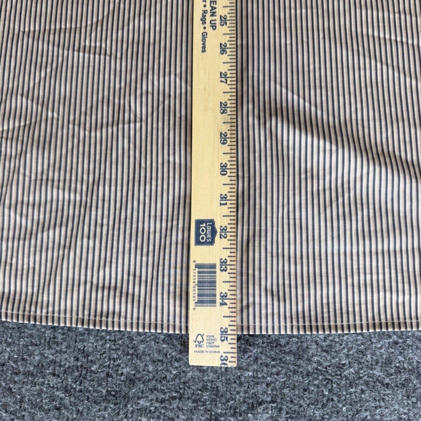 DIXXON Flannel Co The Benny Triple Stripe Shirt Mens 4XL Short Sleeve Button Up