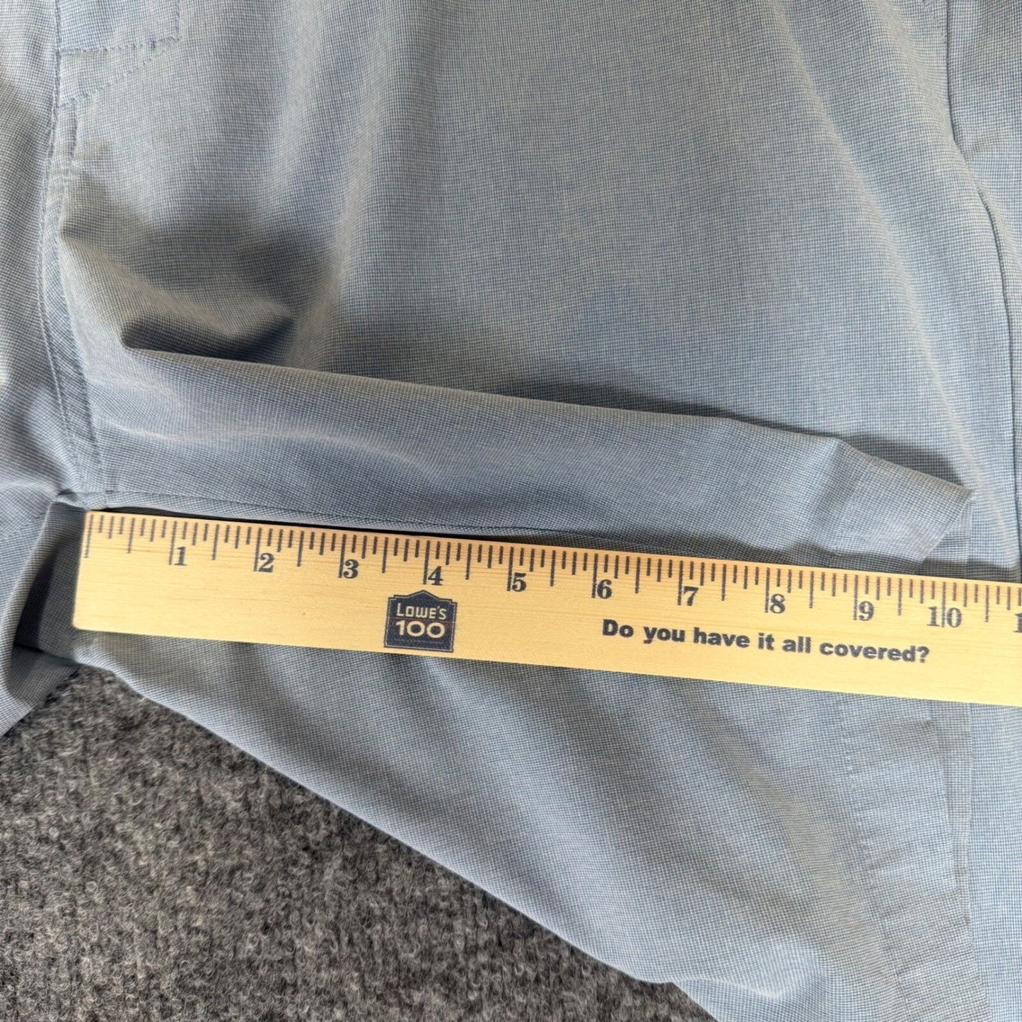 Travis Mathew Golf Shorts Lightweight Athletic Men's Light Blue 40 (41)