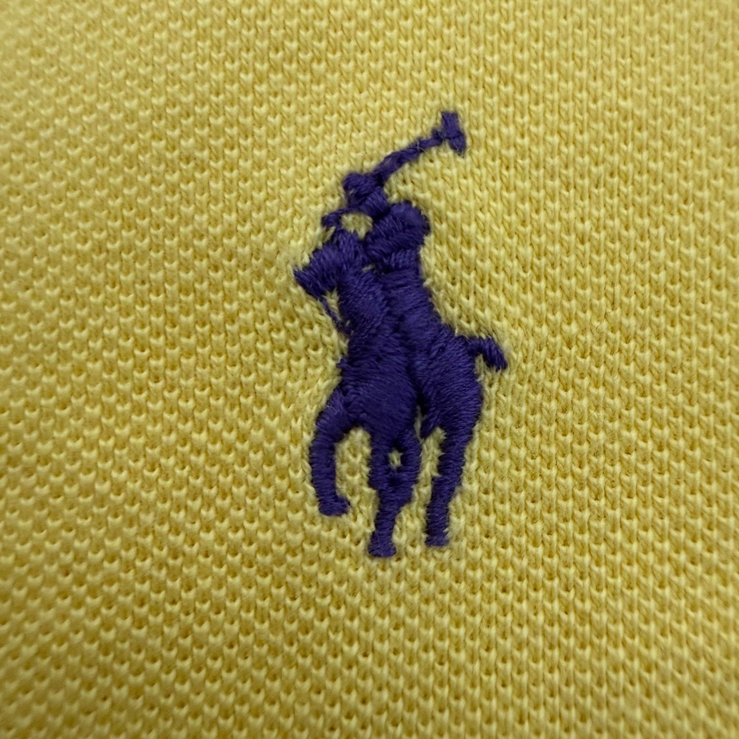 Polo Ralph Lauren Polo Shirt Men 2XB Yellow Short Sleeve Big Tall Casual Classic