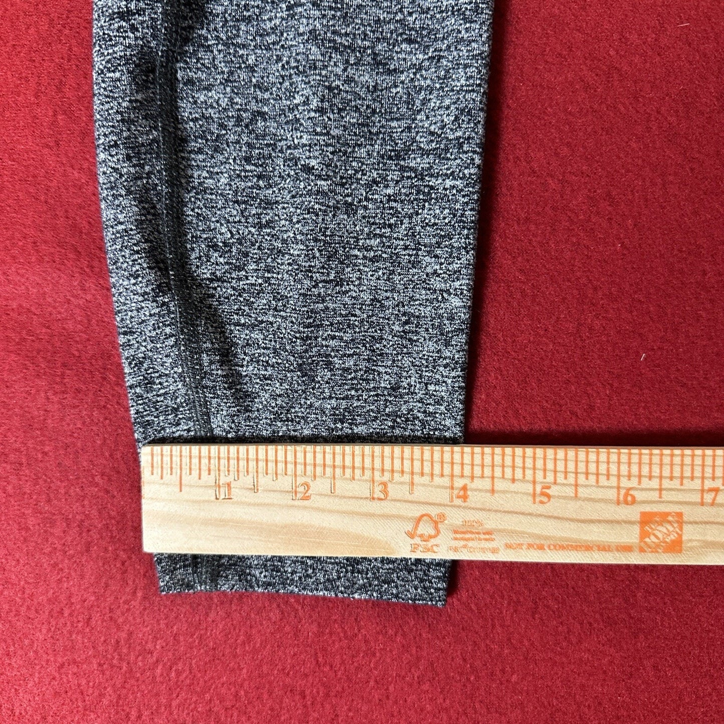 Lululemon Leggings Womens 4 Grey 22x24 Slim Athlesiure Gym Yoga Pants Adult
