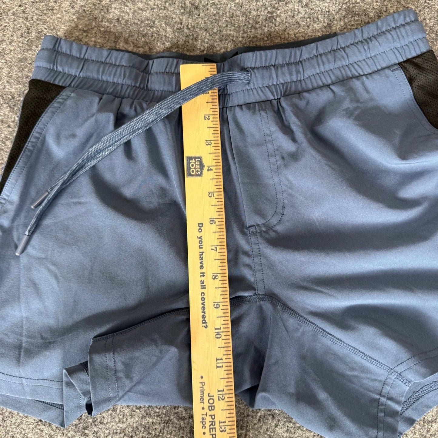 MTN OPS Mens Small Blue Training Shorts Athletic Gym Workout Performance Stretch