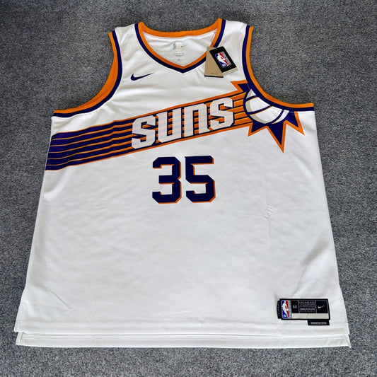 Nike NBA Phoenix Suns Kevin Durant Jersey Mens 3XL White Dri-Fit Basketball