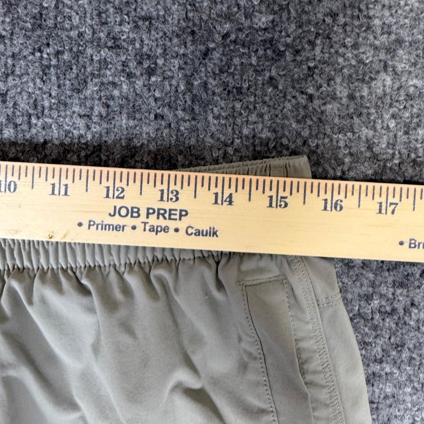 Bearbottom Hybrid Shorts Men's Large 31x7 Gray Elastic Waist Casual Stretch Gym