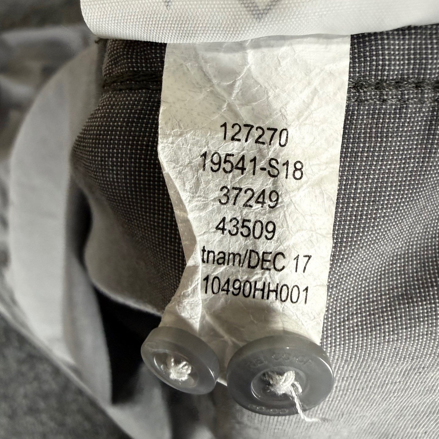 REI Co-op Mens Gray Long Sleeve Button Up Shirt Small Outdoor Hiking Casual