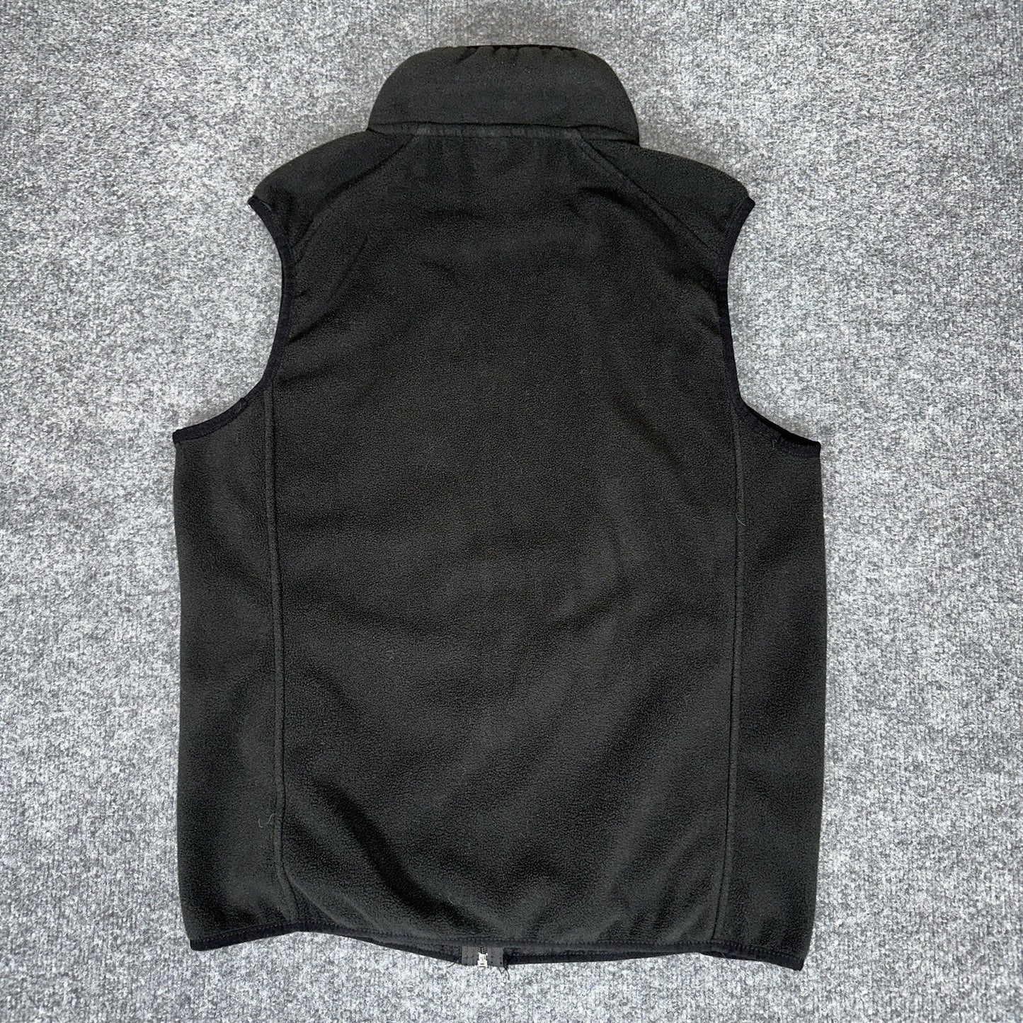 Arizona Cardinals Fleece Vest Mens Small Black Red NFL Football Full Zip Adult