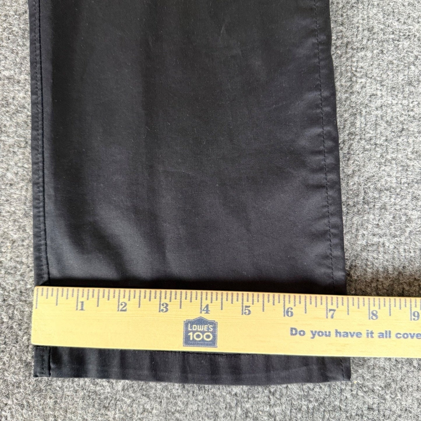 7 Diamonds Parker Pants Mens 33x32 (34x31) Black Stretch Casual Performance Golf