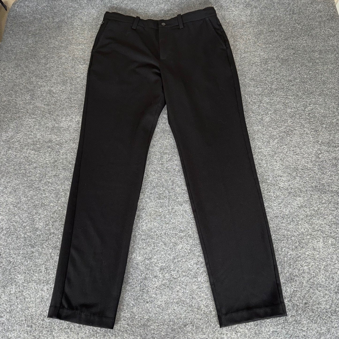 Quince Ultra Stretch 24/7 Smart Chinos Mens 32x32 Black Athletic Casual Comfort