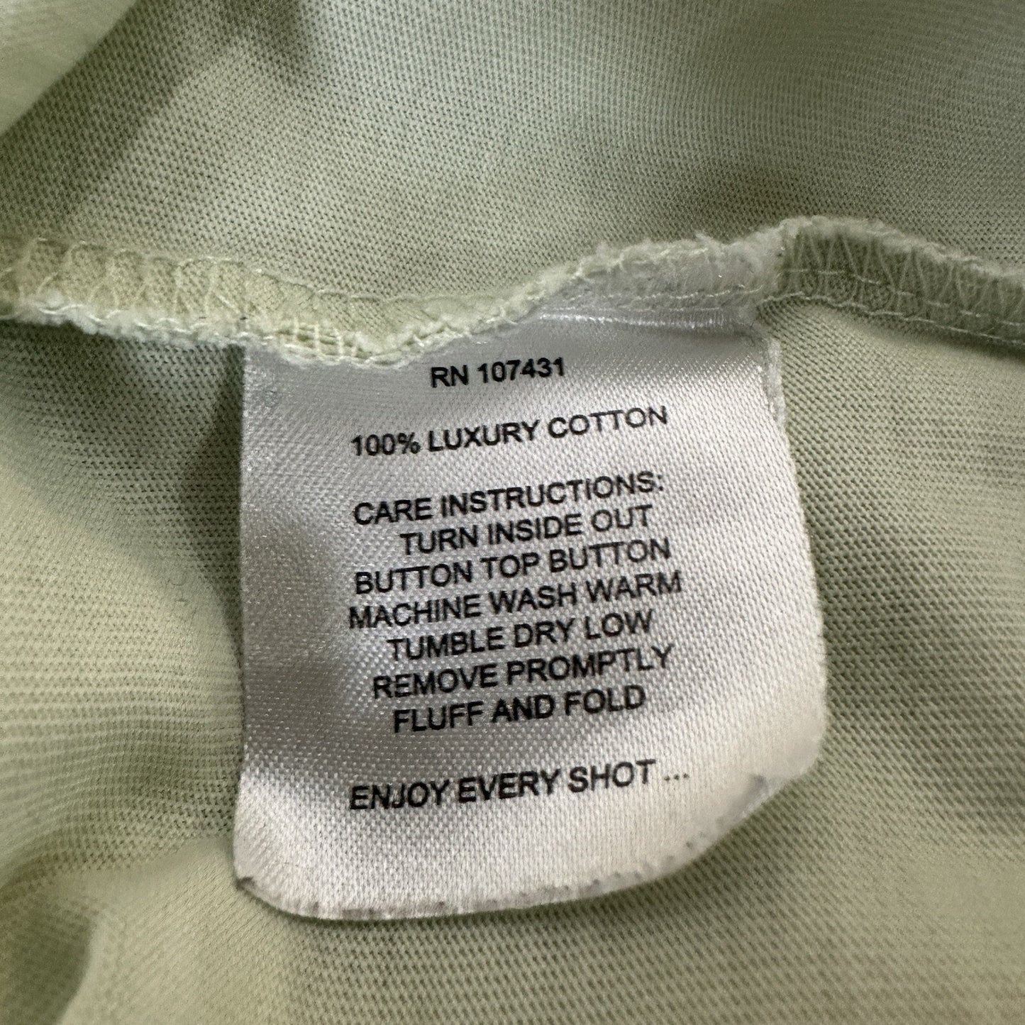 Linksoul Polo Shirt Men Large Green Short Sleeve Pocket Golf Casual Cotton Adult