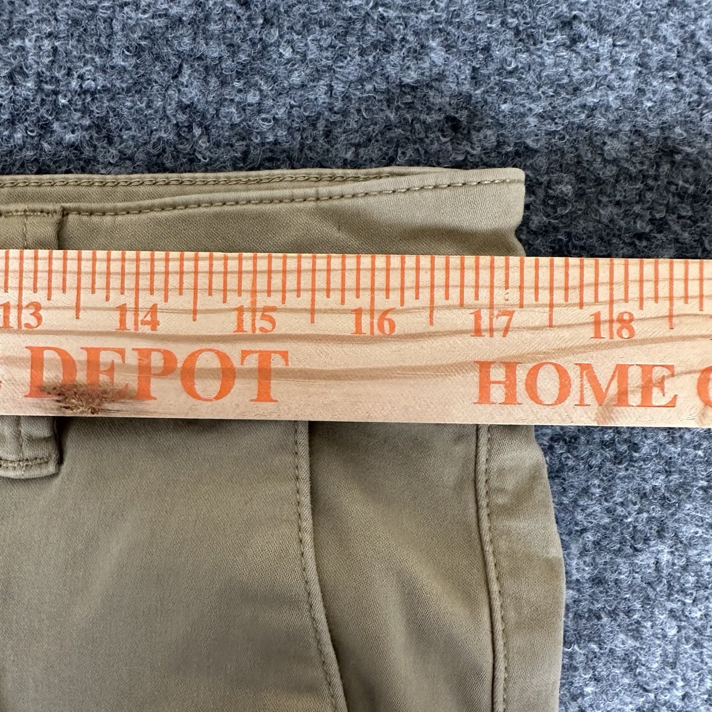 Mavi Jeans Edward Mens 34x30 Beige Relaxed Chino Straight Pants Mid Rise Adult