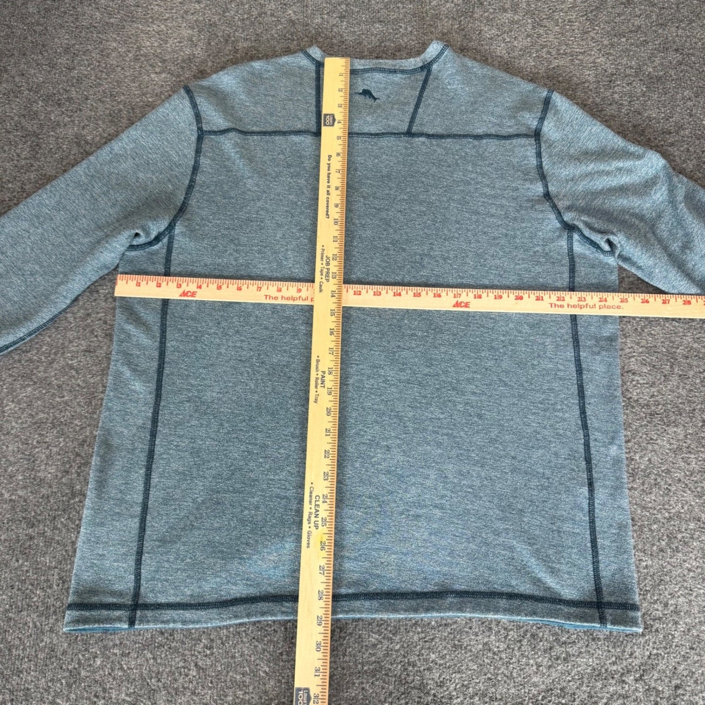 Tommy Bahama Mens XL Pullover Sweater Performance Fleece Lightweight Stretch