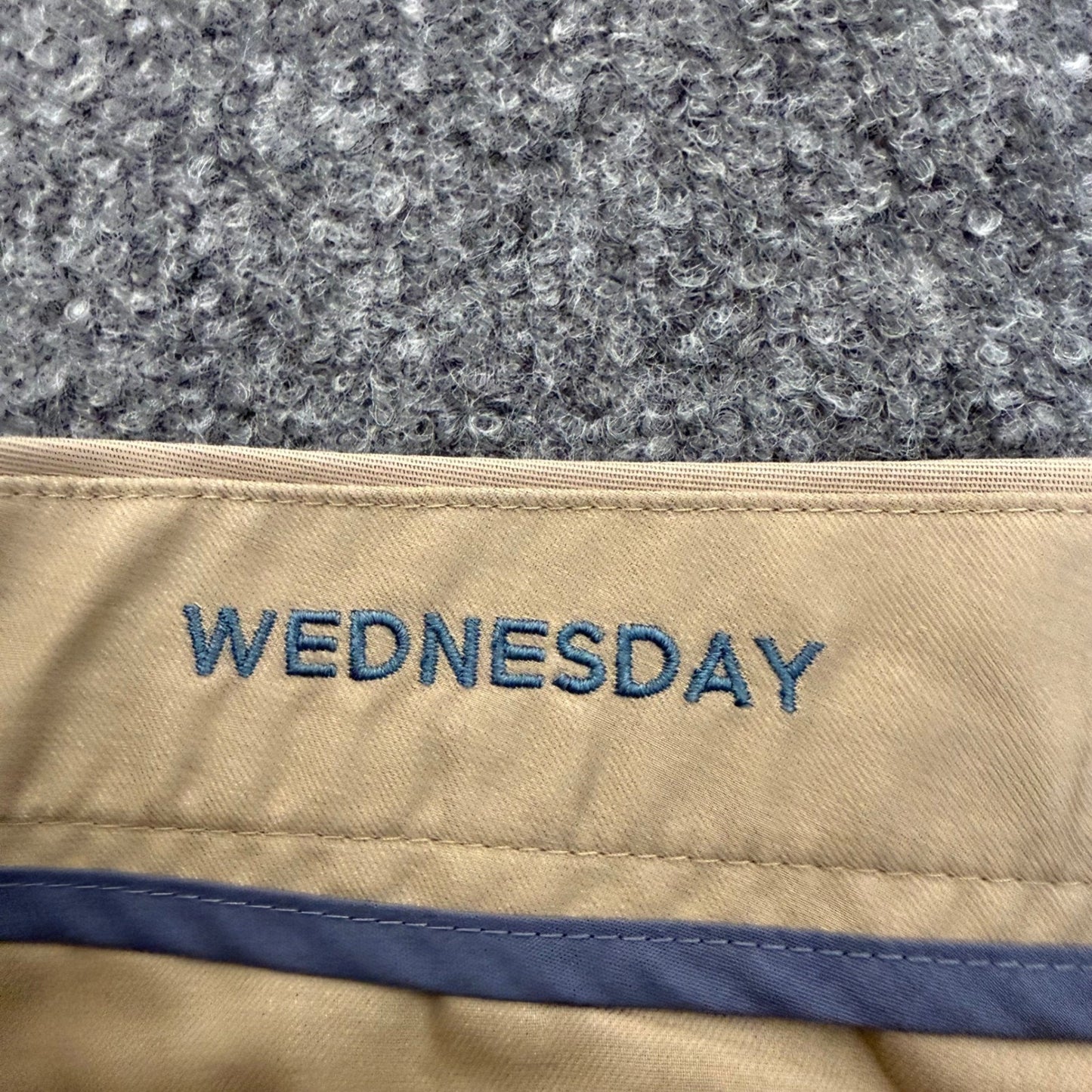 Bonobos Wednesday Pants Mens 34x27 Slim Fit Beige Chino Stretch Casual Office