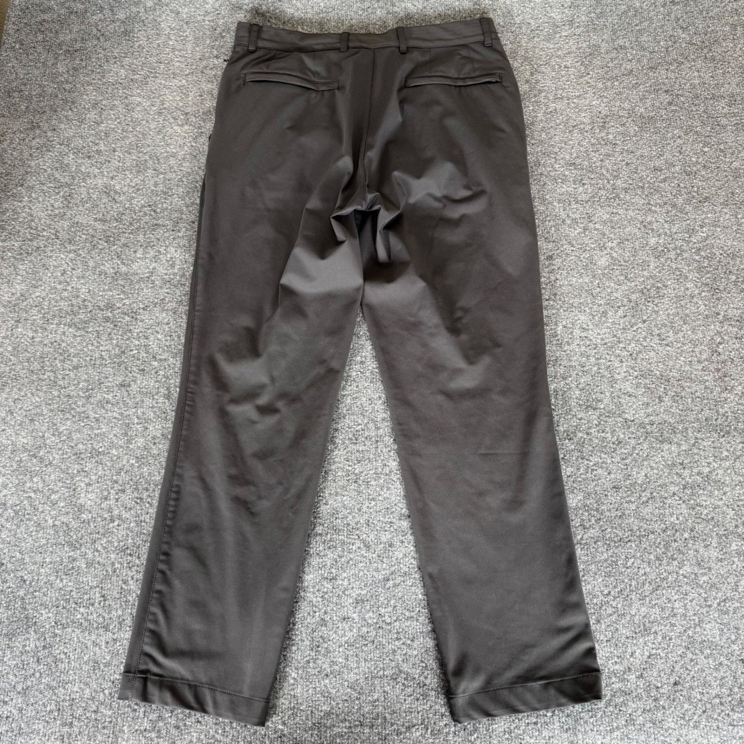 Twillory Performance Pants Mens 32x30 (33x28) Gray Tailored Fit Stretch Golf