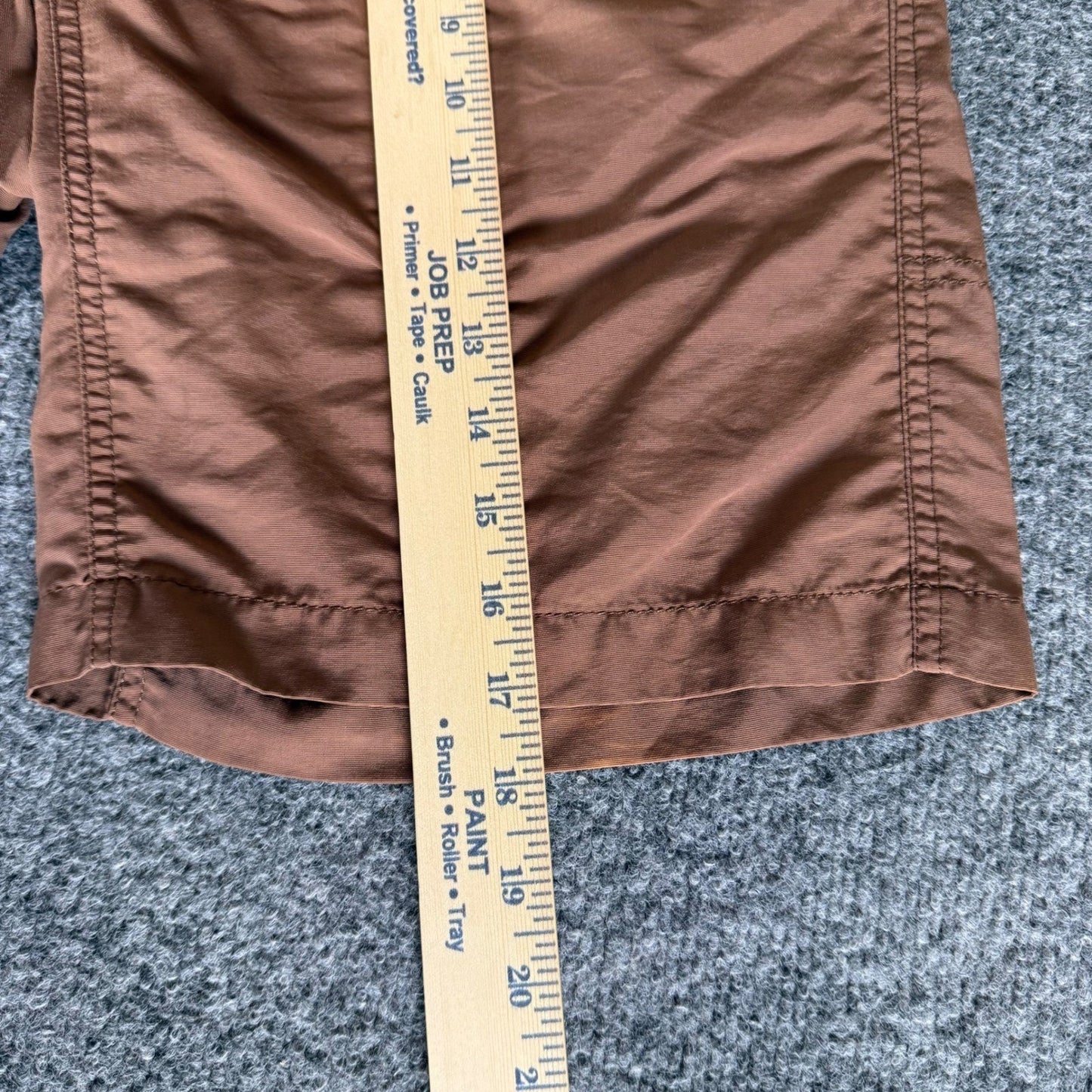 KAVU Hiking Shorts Mens Small Brown Outdoor Trail Quick Dry Active Trail Casual