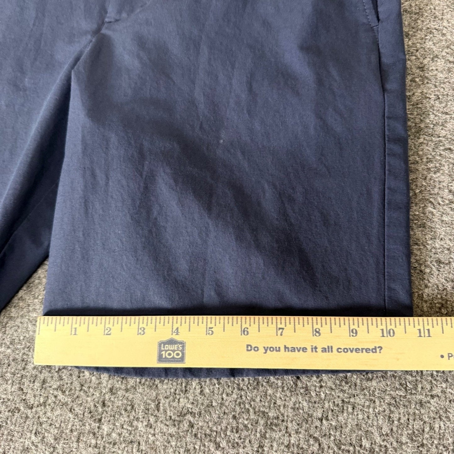 Vineyard Vines Mens OTG On-The-Go Shorts Navy Blue Size 32 Performance Chino