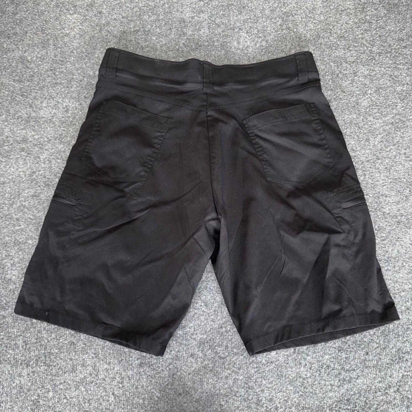 Wrangler Authentics Cargo Shorts Mens 36 Black Utility Casual Outdoor Everyday