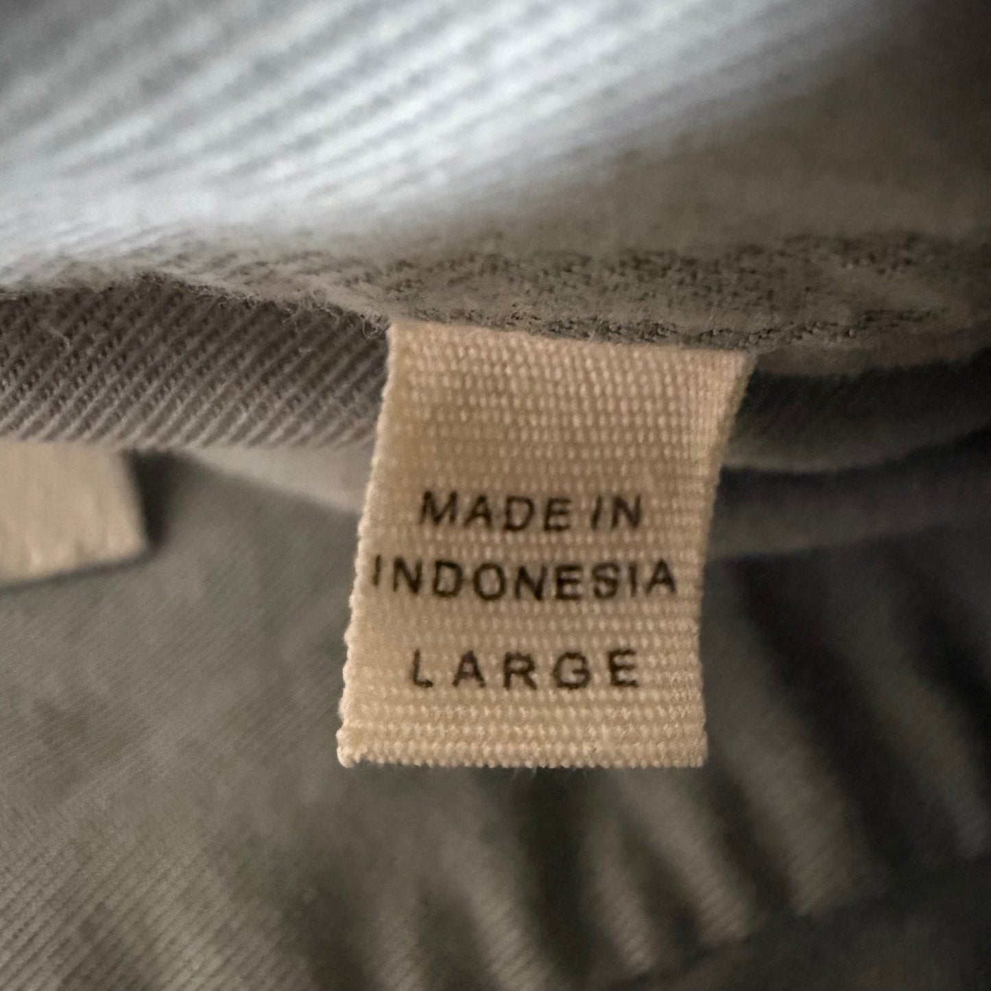 Buck Mason Shirt Mens Large Green Short Sleeve Button Up Casual Everyday