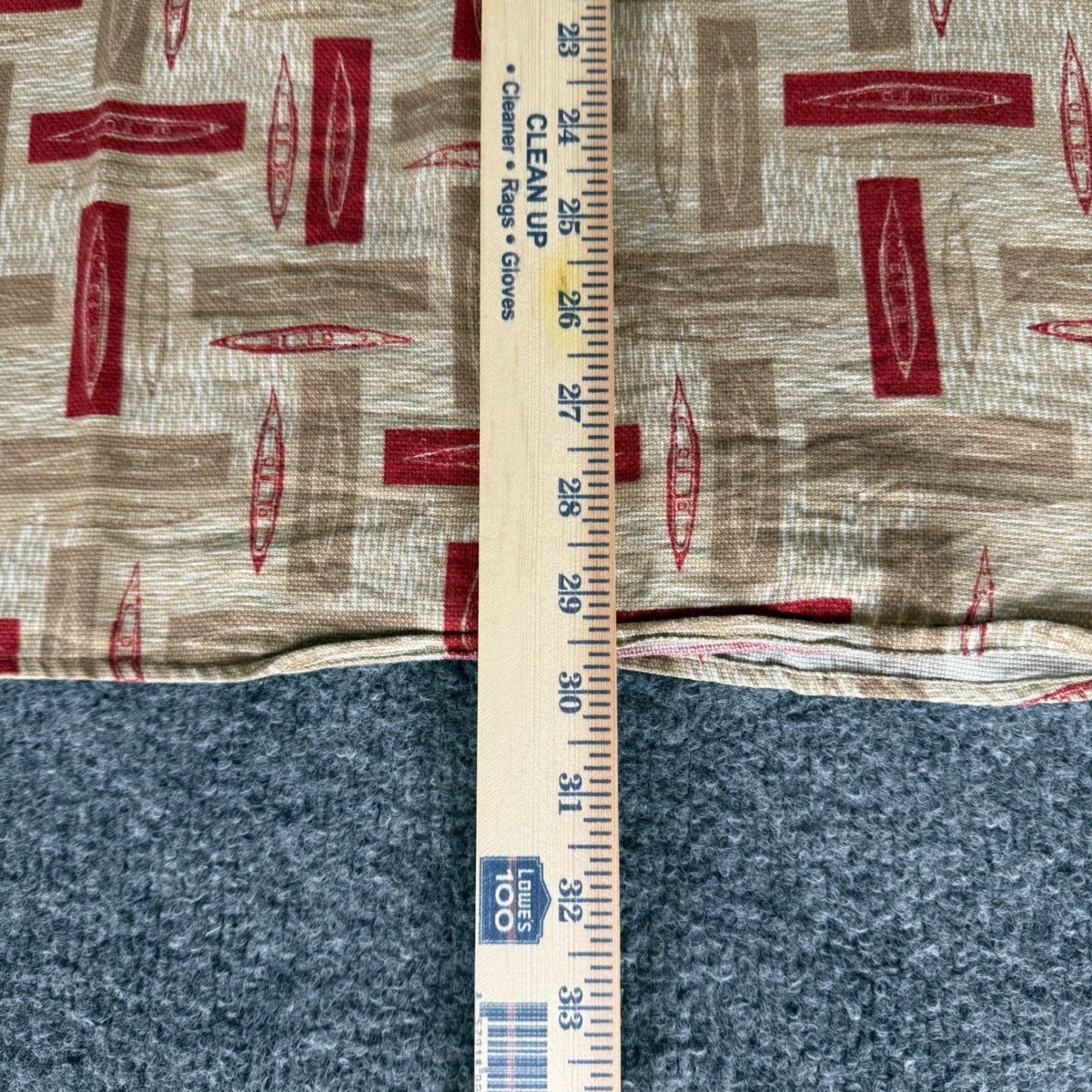 Woolrich Shirt Mens XL Khaki AOP Kayaks Short Sleeve Button Up Outdoor Casual