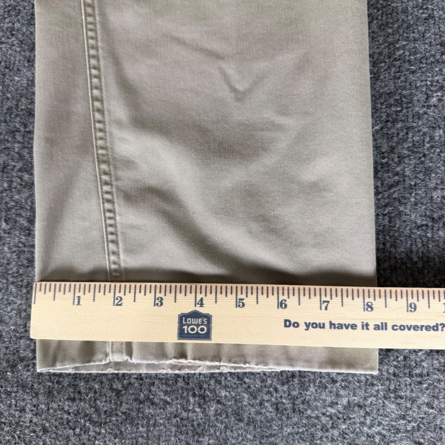 Duluth Trading 40 Grit Mens Pants 36x30 Beige Rugged Workwear Utility Durable