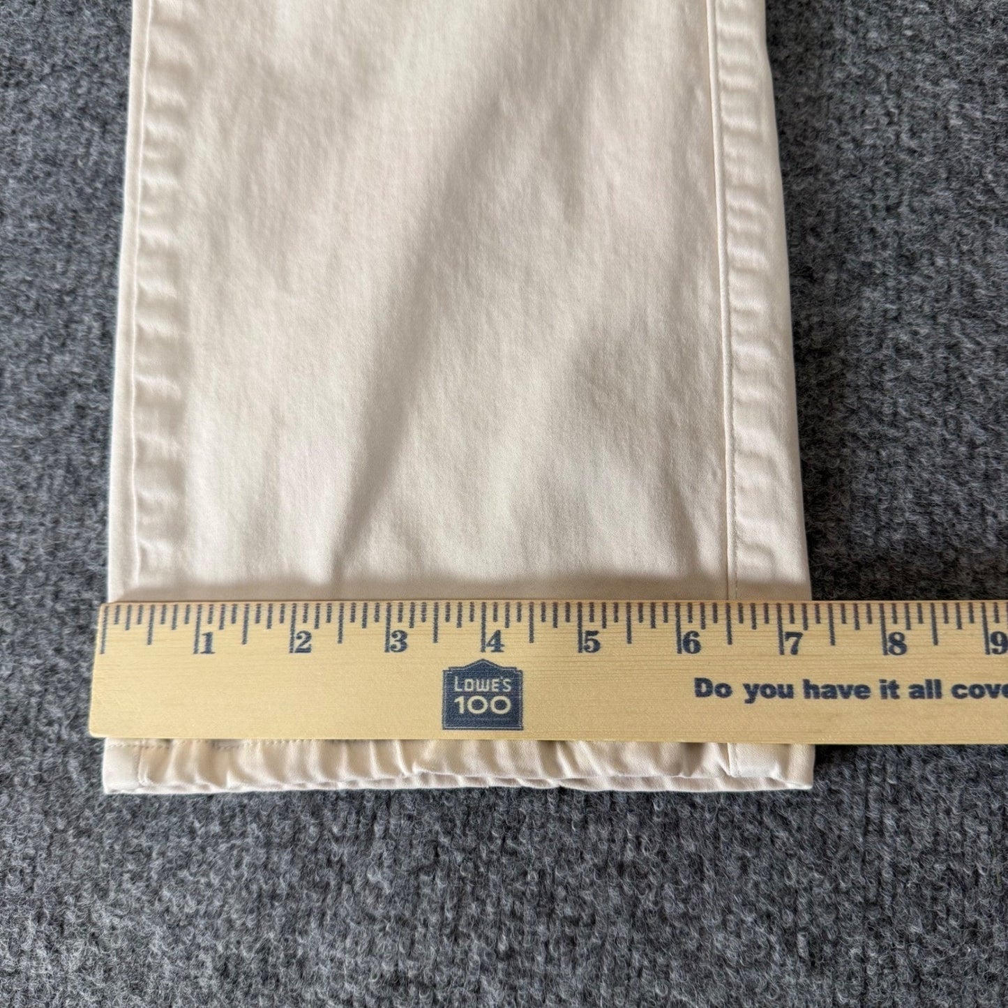 Peter Millar Ultimate Sateen 5-Pocket Pant Mens 35x29 Beige Chino Stretch Casual