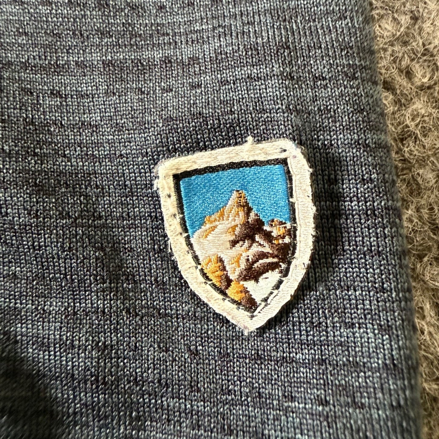 Kuhl Engineered Mens Polo Shirt Medium Short Sleeve Performance Outdoor Hiking