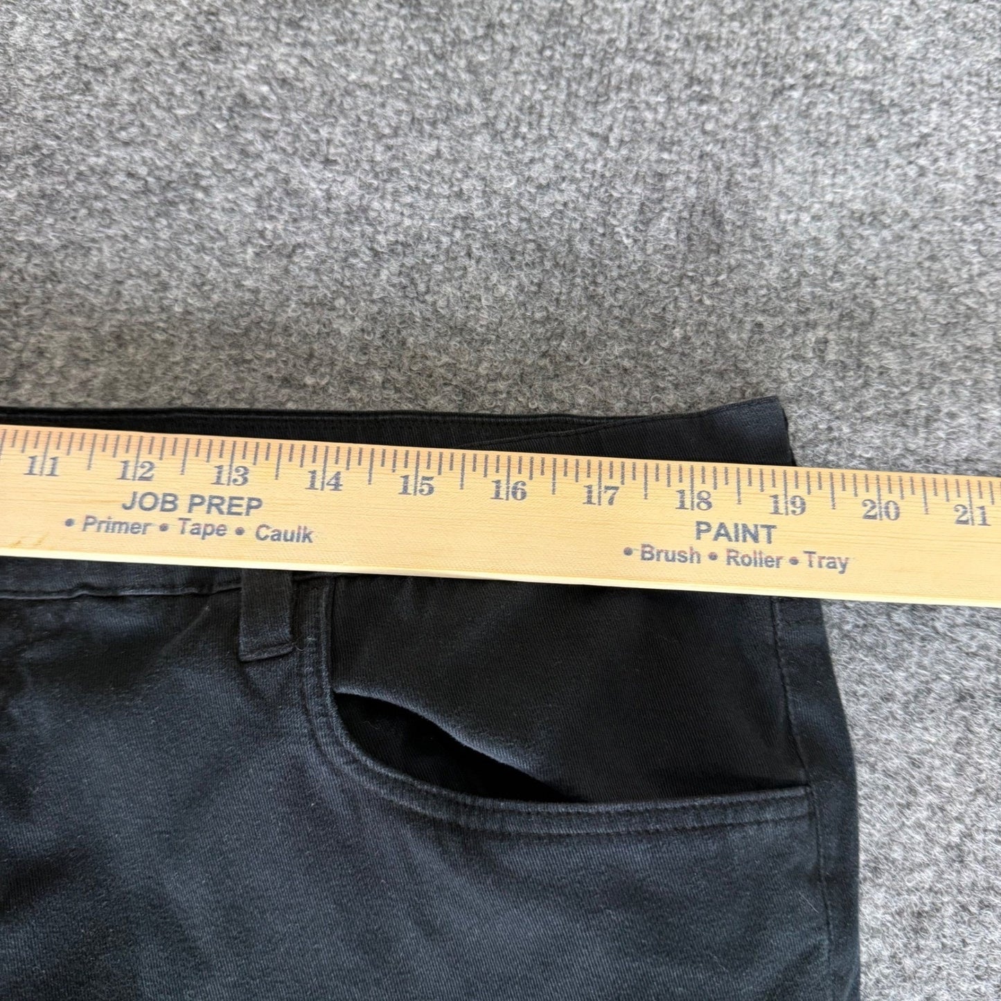 Vince Dylan Pants 38x31 Black Slim Chino Stretch Business Casual Office Travel