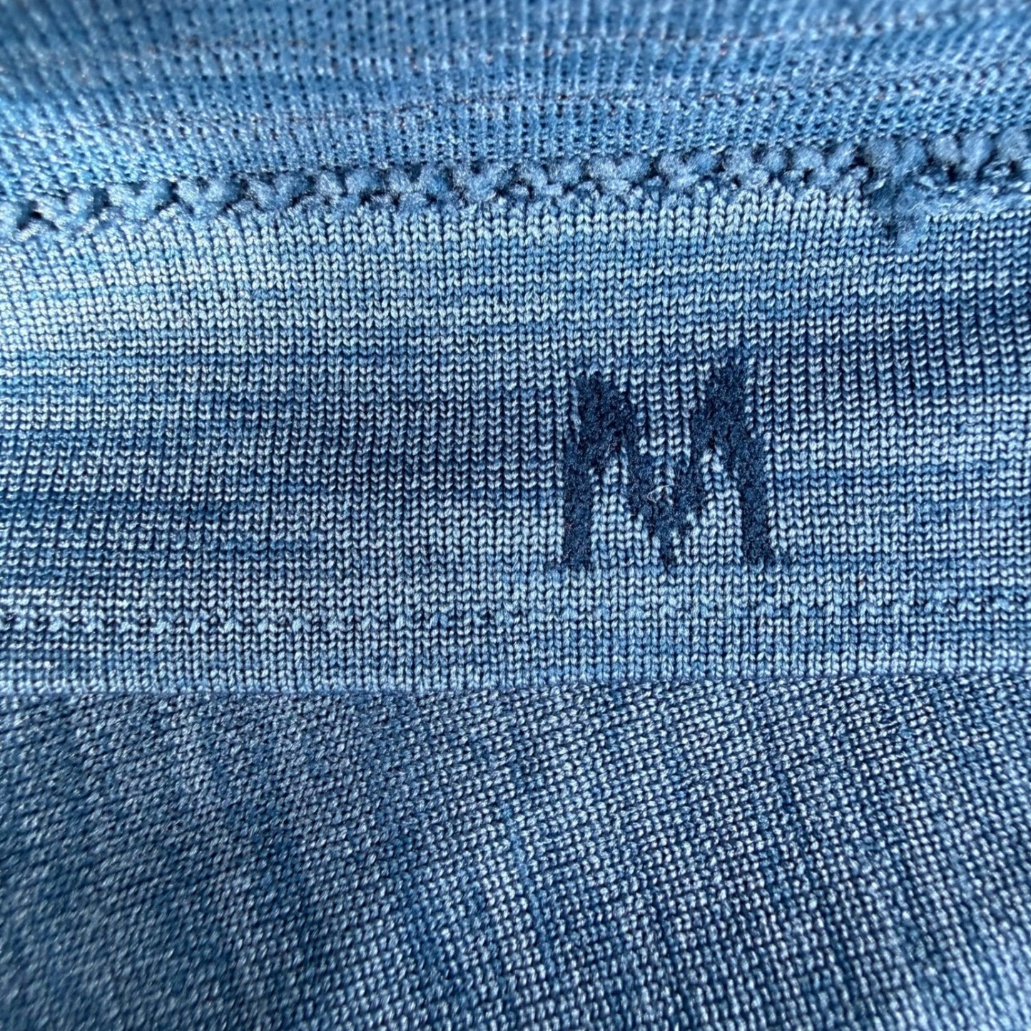 Lululemon Polo Shirt Mens Medium Blue Short Sleeve Athletic Performance Stretch