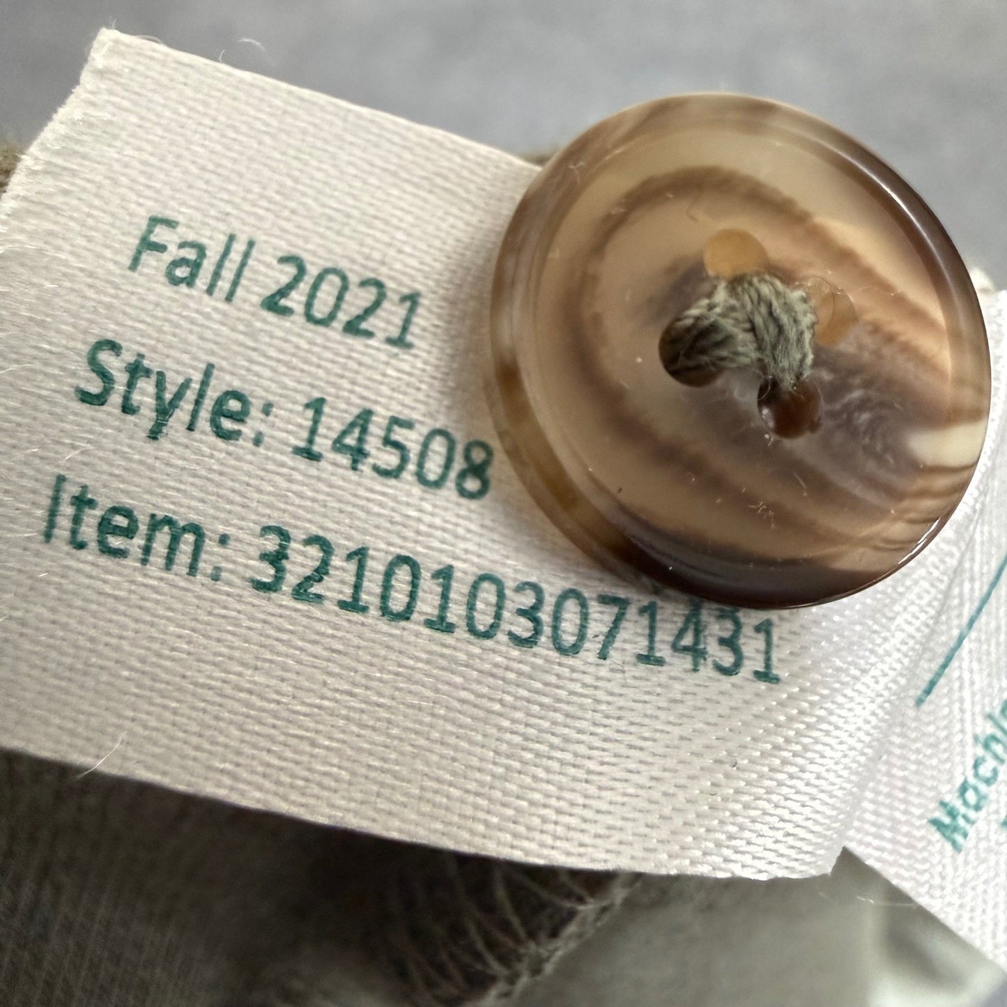 Marine Layer Button Henley Mock Neck Sweater Mens Small Green Pullover Casual