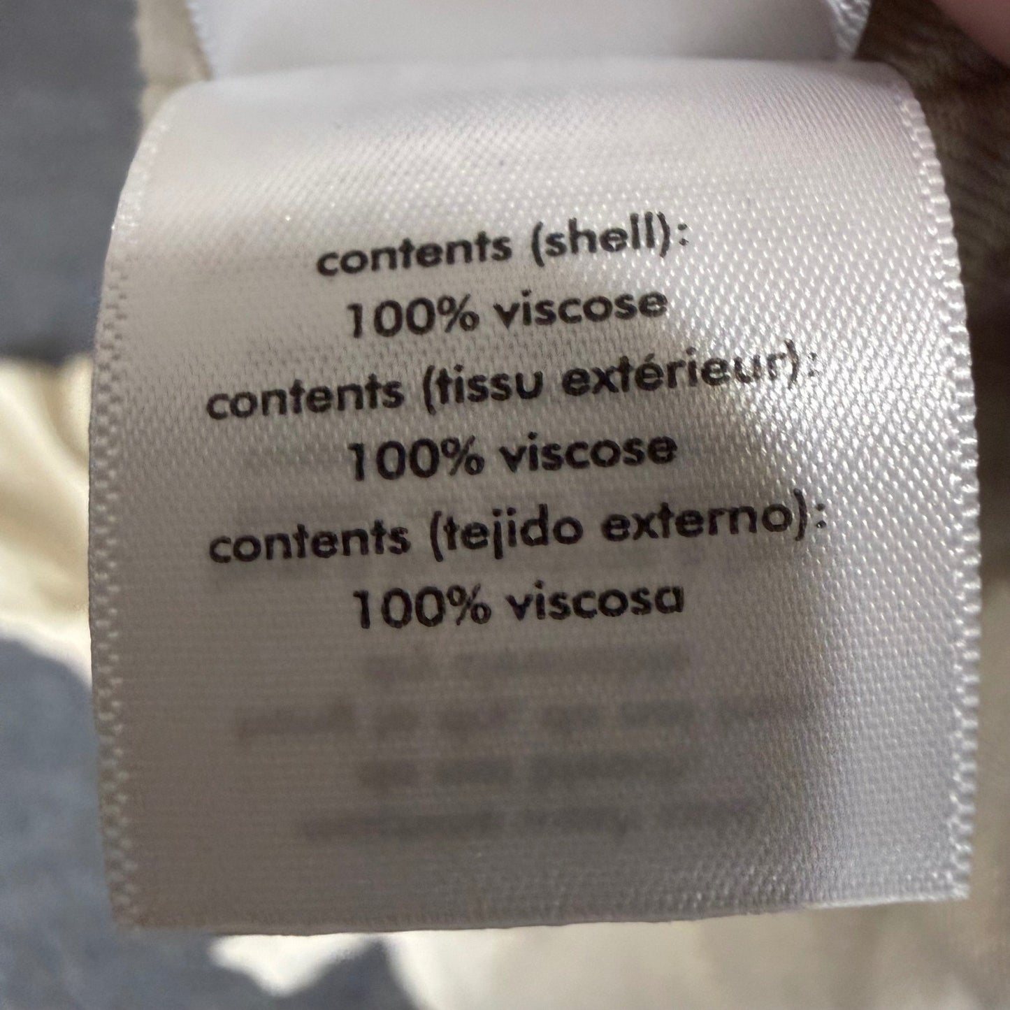 Onia Shirt Mens Large Beige Short Sleeve Button Up Viscose Casual Resort Wear