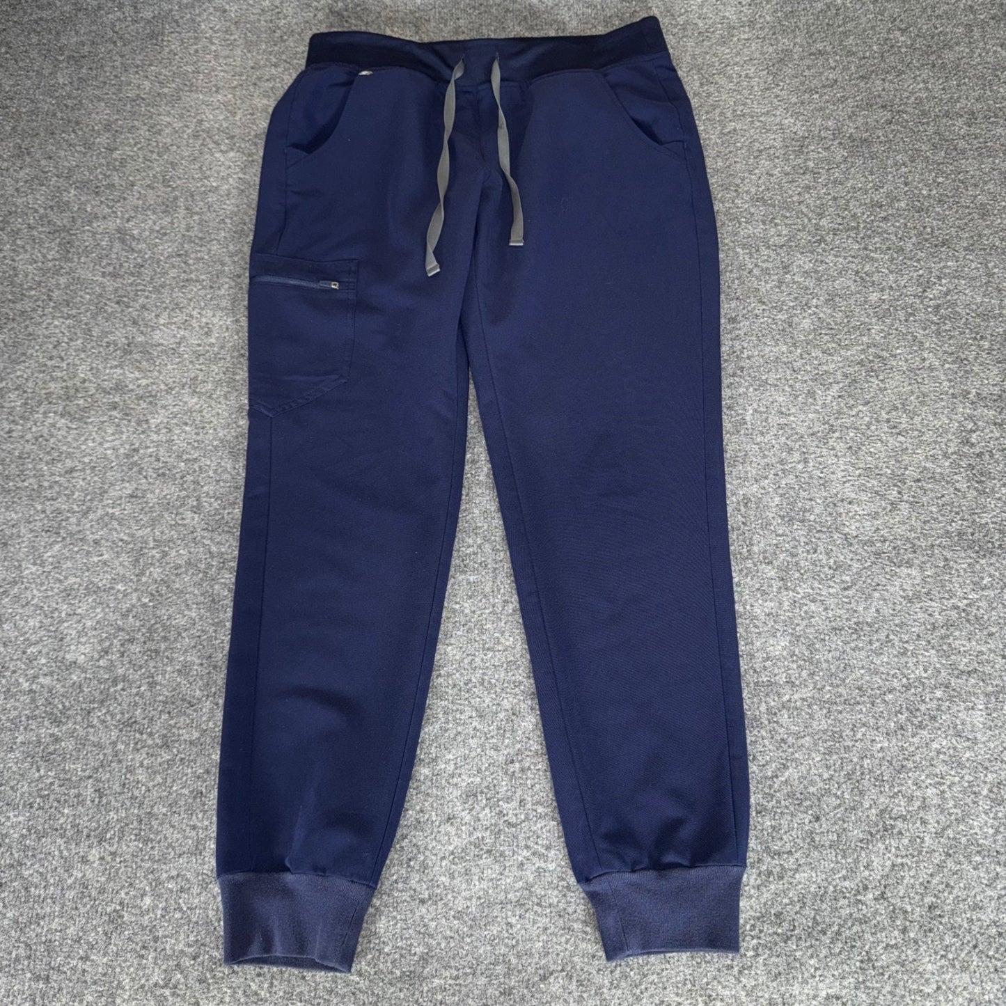 FIGS Zamora Scrub Pants Womens Medium 32x29 Navy Blue Medical Nursing Uniform