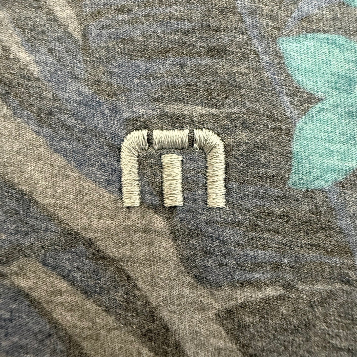 TravisMathew Mens Golf Polo Shirt XL Tropical Short Sleeve Performance Casual