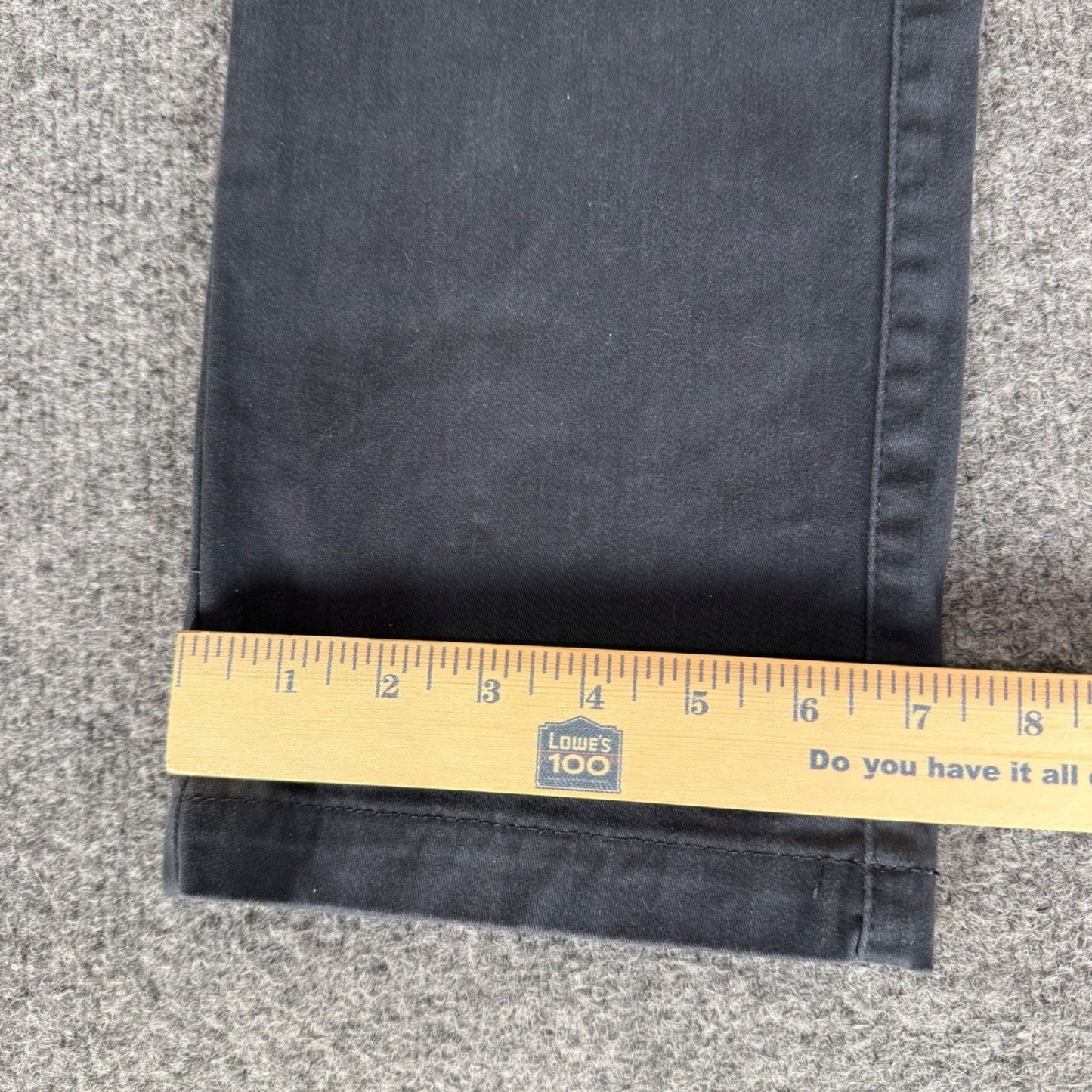 Lee Extreme Comfort MVP Relaxed Fit Pants Mens 34x31 Black Performance Chino