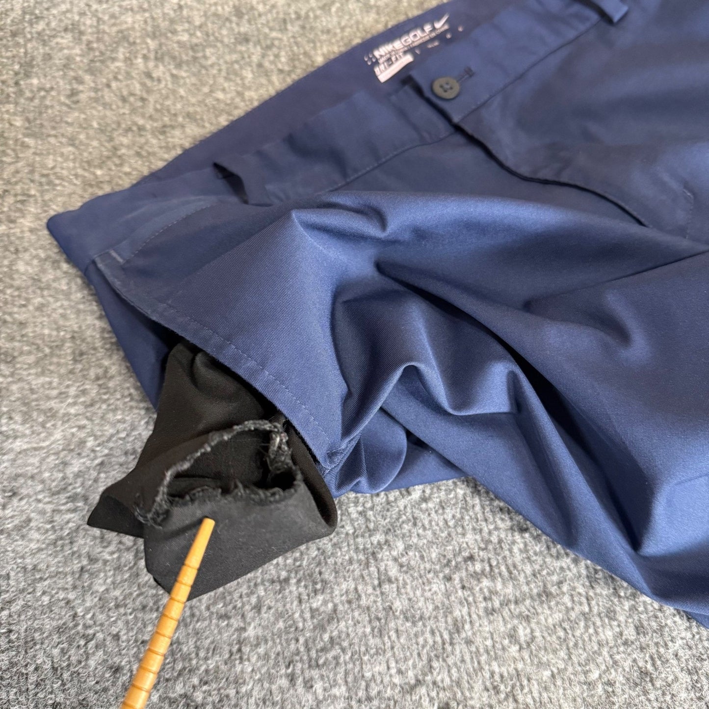 Nike Golf Dri-FIT Pants Mens 34x32 Blue Performance Stretch Athletic Lightweight